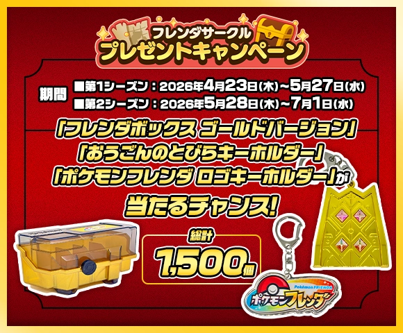 ベストタッグ5だん フレンダサークル プレゼントキャンペーン